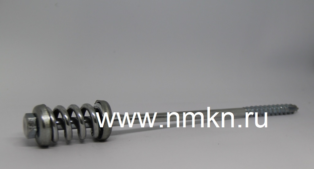 пружинный болт 10х240 (с монтажной шайбой и оцинкованной пружиной) в интернет-магазине НМК