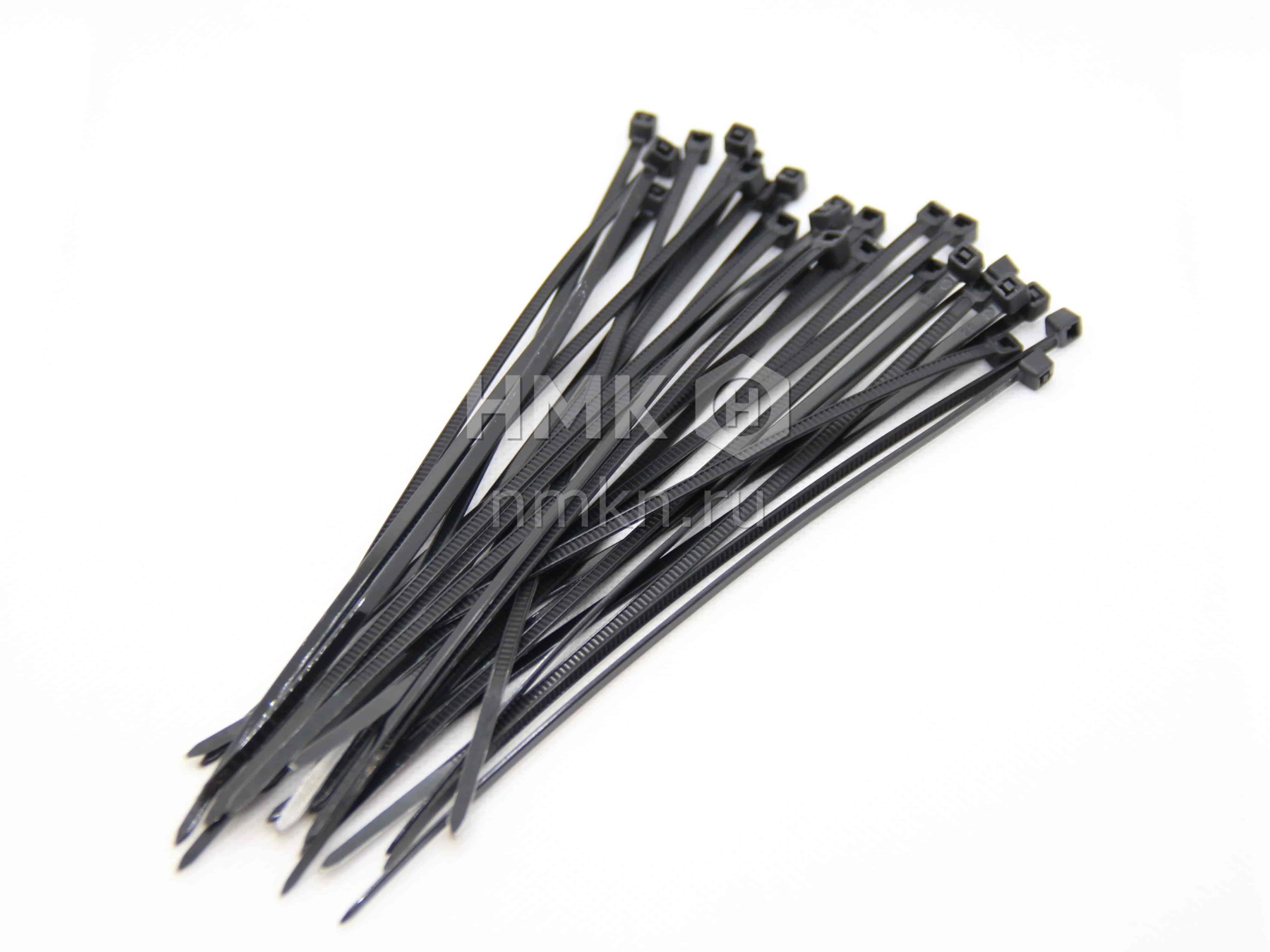 хомут нейлоновый 3,6*150 черн (100 шт) в интернет-магазине НМК